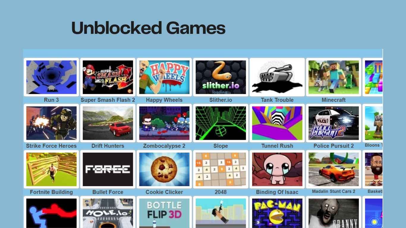 Unblocked Games 66 Popular Online Games In 2023