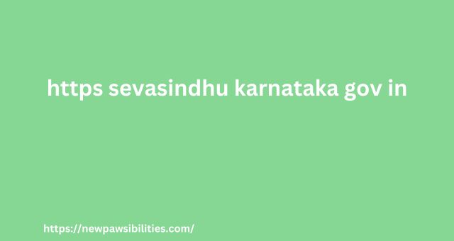 https sevasindhu karnataka gov in