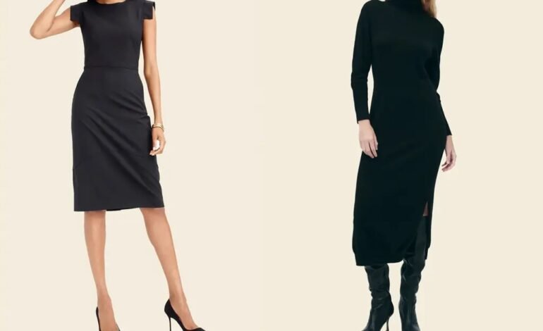 Celebrate with Sophistication: Elegant Black Cocktail Dresses and Essential Hair Care Tips
