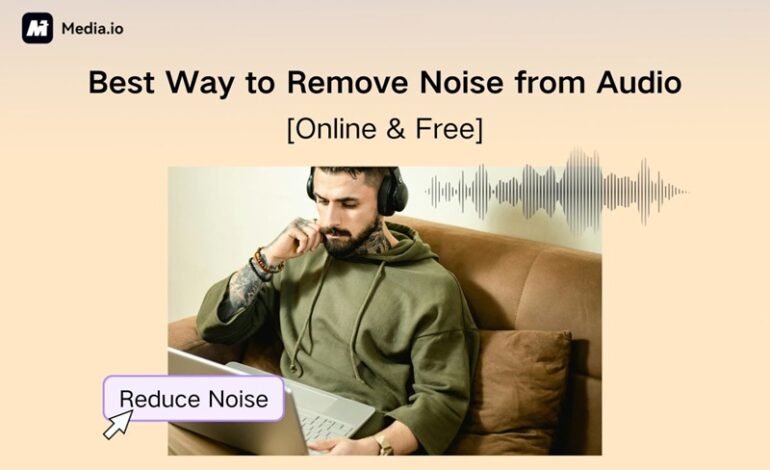 The Best Way to Remove Noise from Audio Online for Free